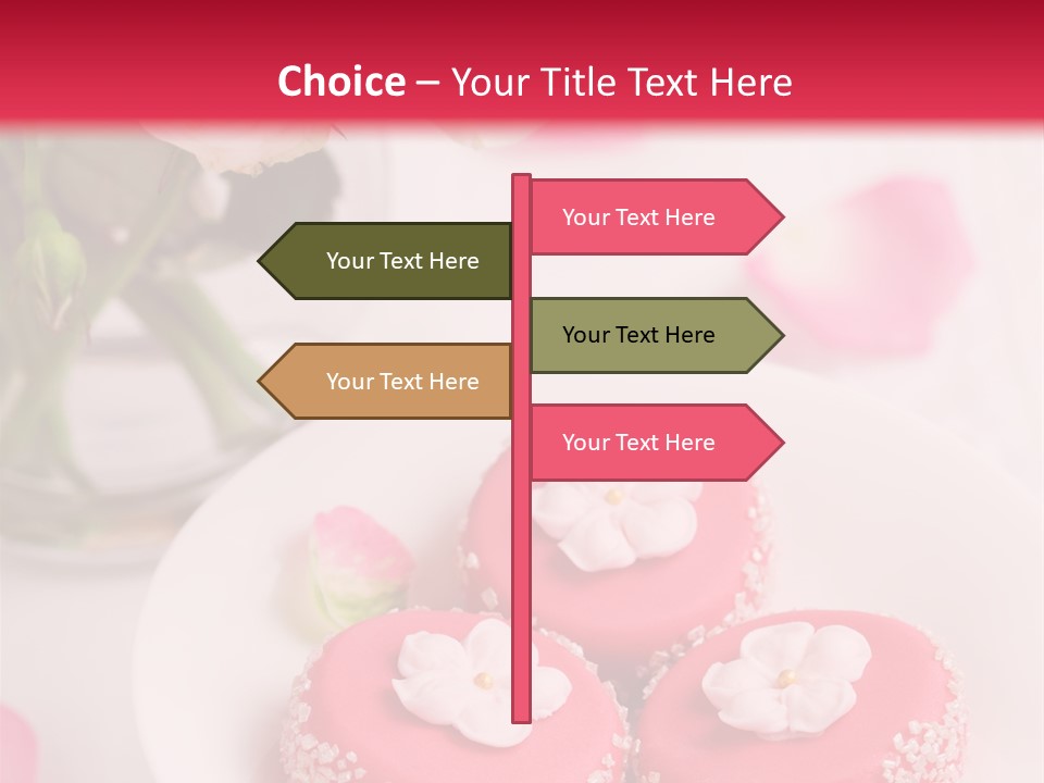 Closeup Fresh Icing PowerPoint Template