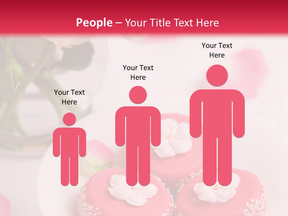 Closeup Fresh Icing PowerPoint Template