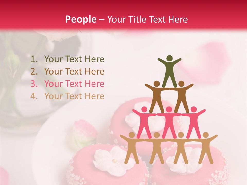 Closeup Fresh Icing PowerPoint Template