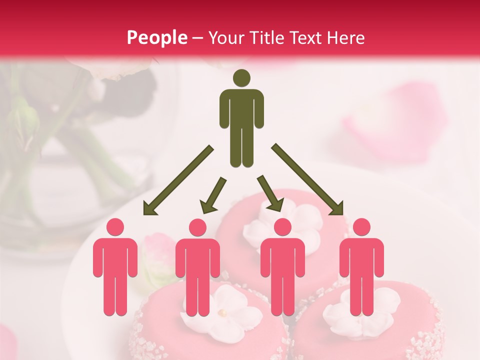 Closeup Fresh Icing PowerPoint Template