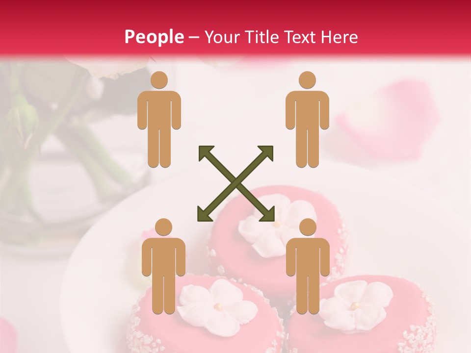 Closeup Fresh Icing PowerPoint Template