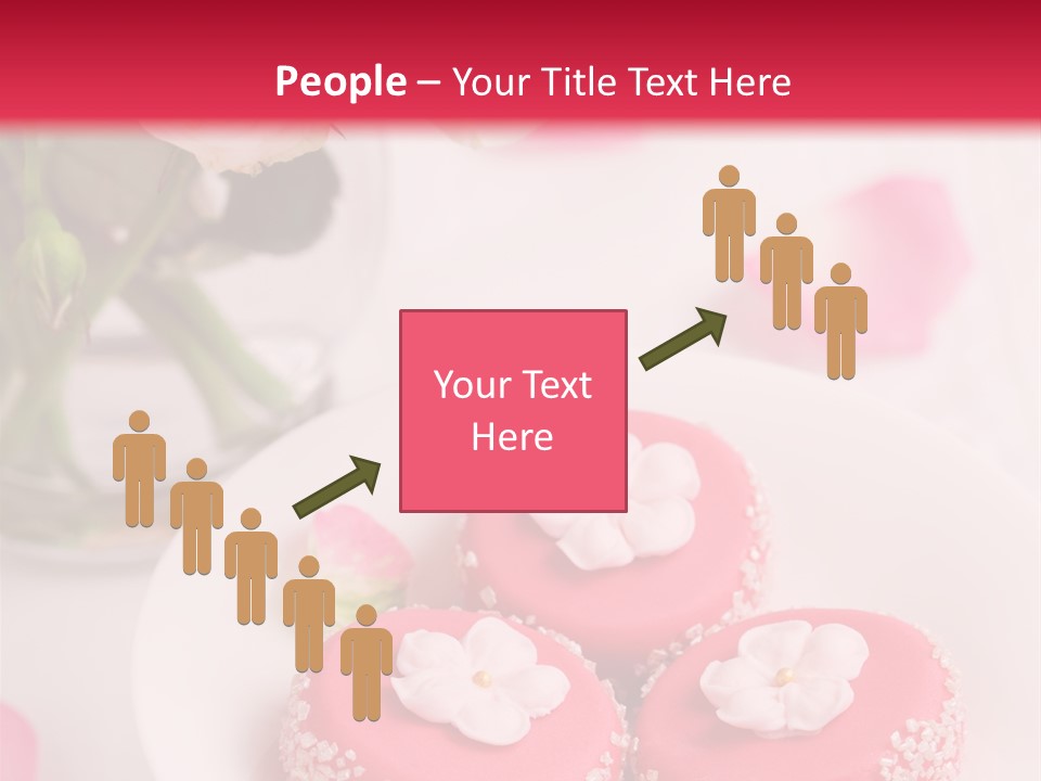 Closeup Fresh Icing PowerPoint Template