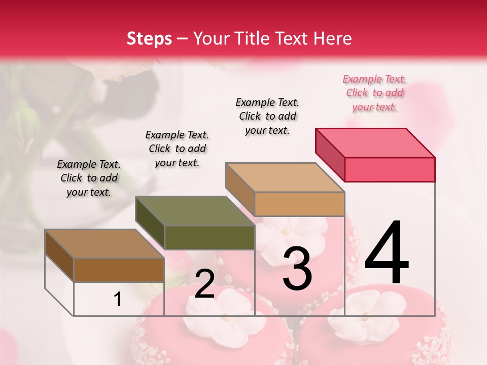 Closeup Fresh Icing PowerPoint Template