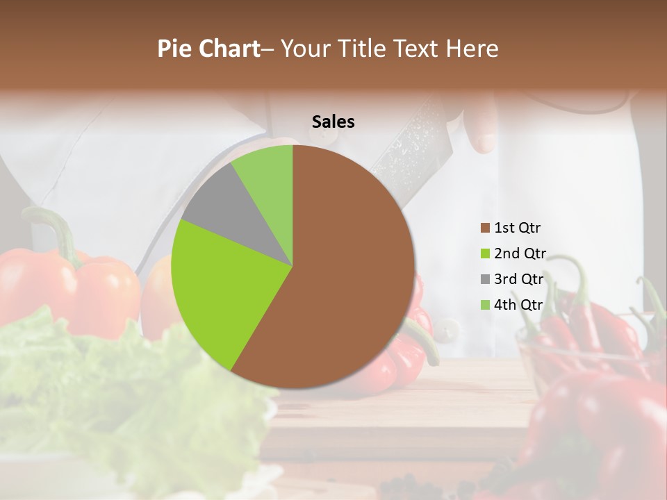 Indoors Foodstuff Vegs PowerPoint Template