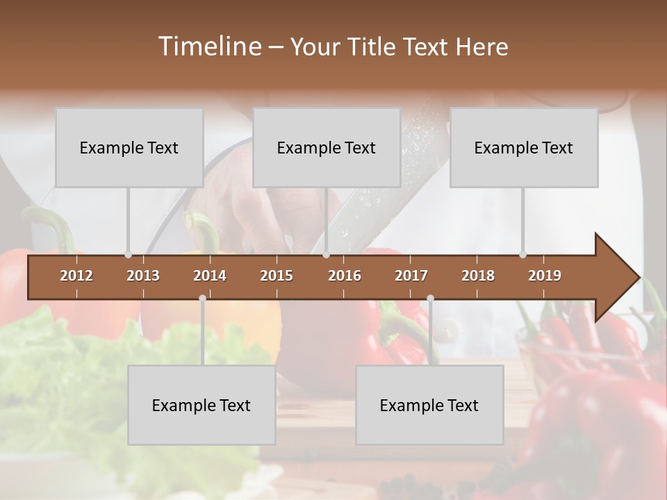 Indoors Foodstuff Vegs PowerPoint Template