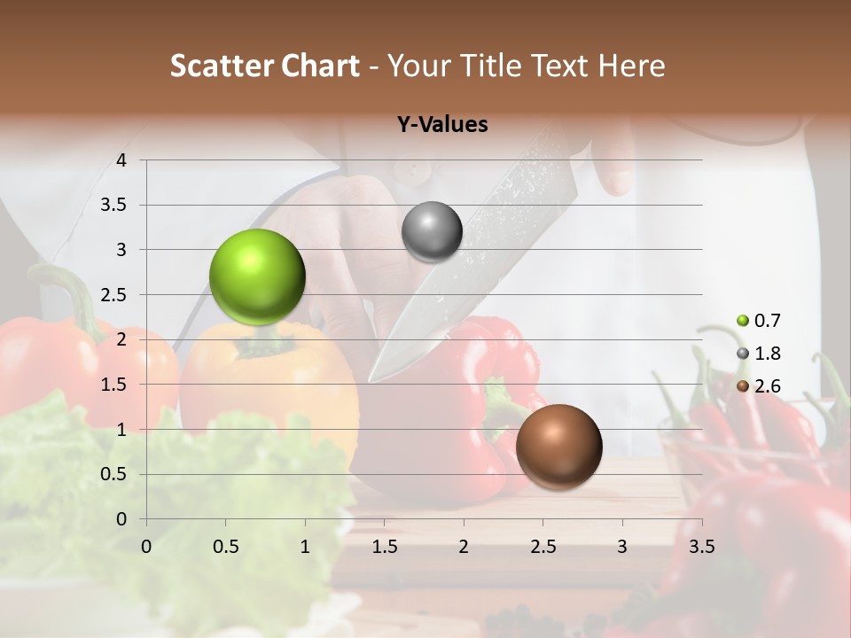 Indoors Foodstuff Vegs PowerPoint Template