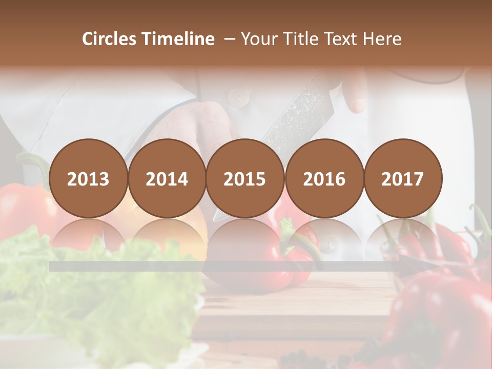 Indoors Foodstuff Vegs PowerPoint Template