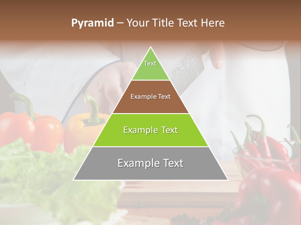 Indoors Foodstuff Vegs PowerPoint Template
