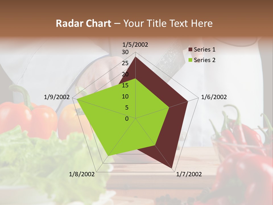 Indoors Foodstuff Vegs PowerPoint Template