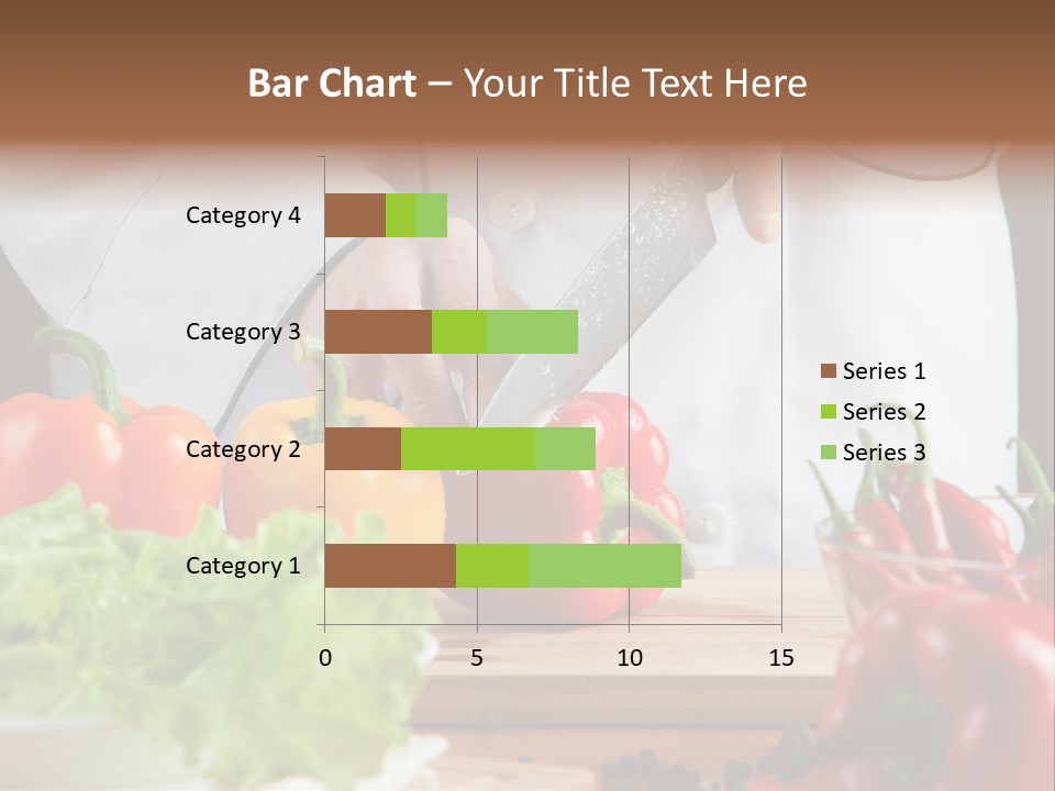 Indoors Foodstuff Vegs PowerPoint Template
