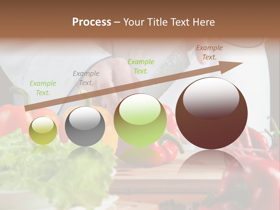 Indoors Foodstuff Vegs PowerPoint Template