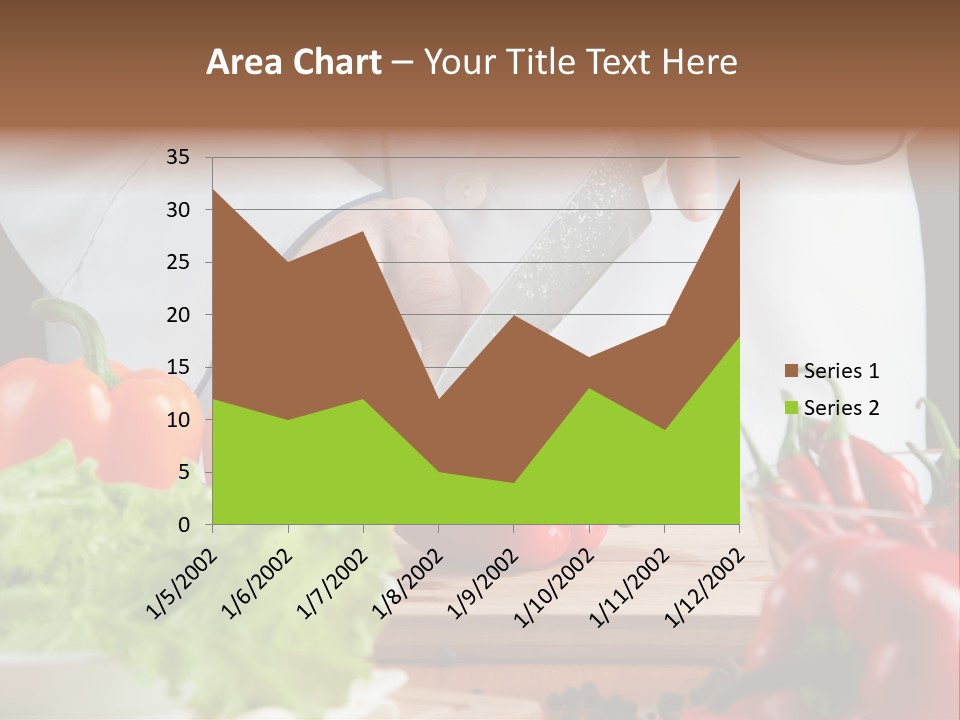 Indoors Foodstuff Vegs PowerPoint Template