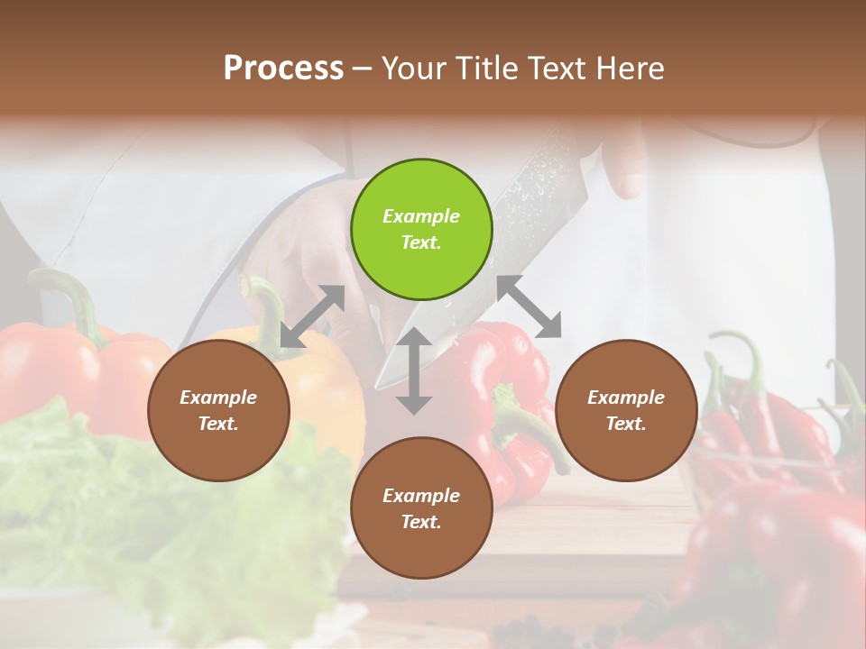 Indoors Foodstuff Vegs PowerPoint Template