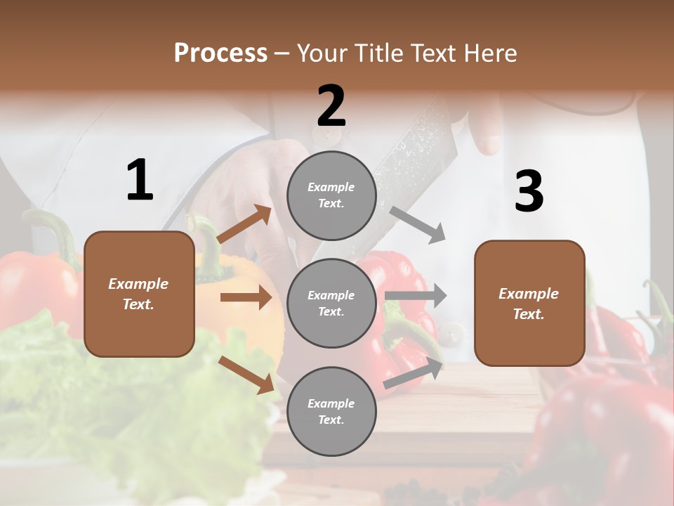 Indoors Foodstuff Vegs PowerPoint Template