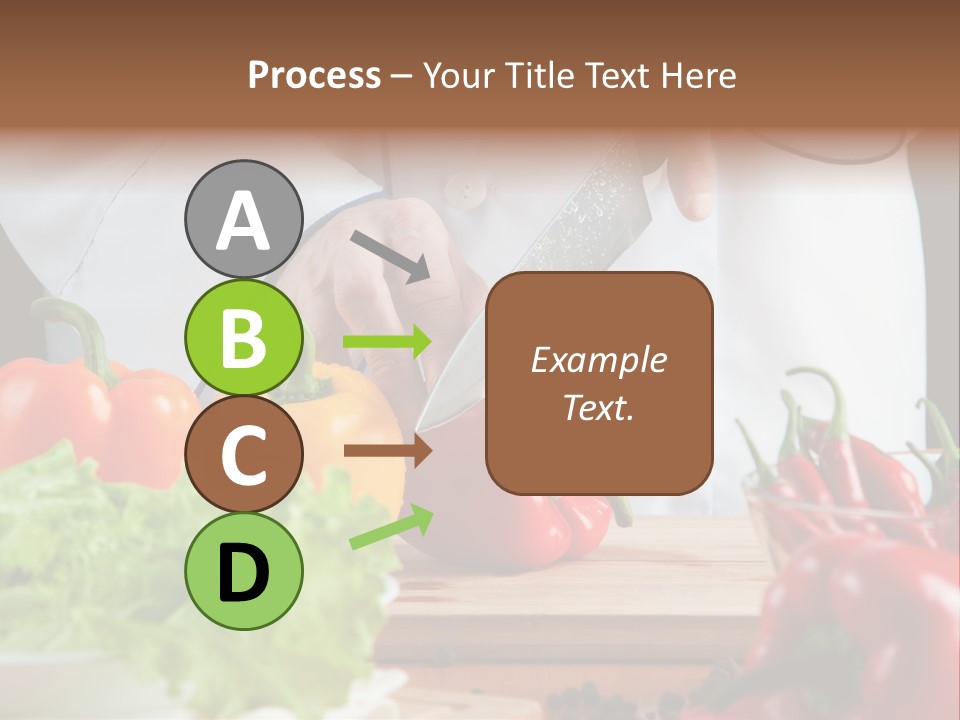 Indoors Foodstuff Vegs PowerPoint Template