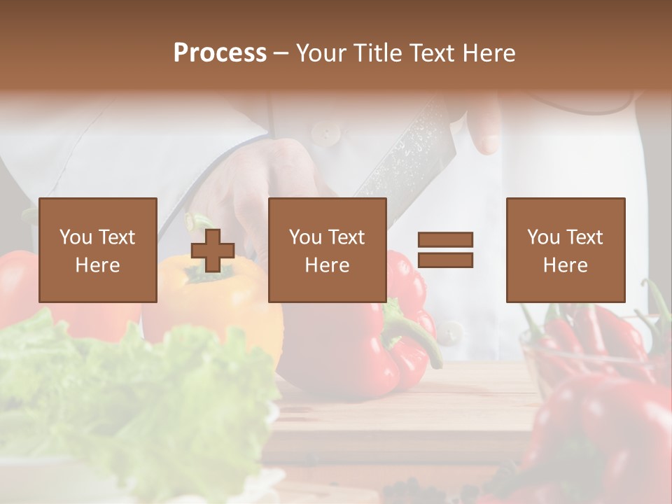 Indoors Foodstuff Vegs PowerPoint Template