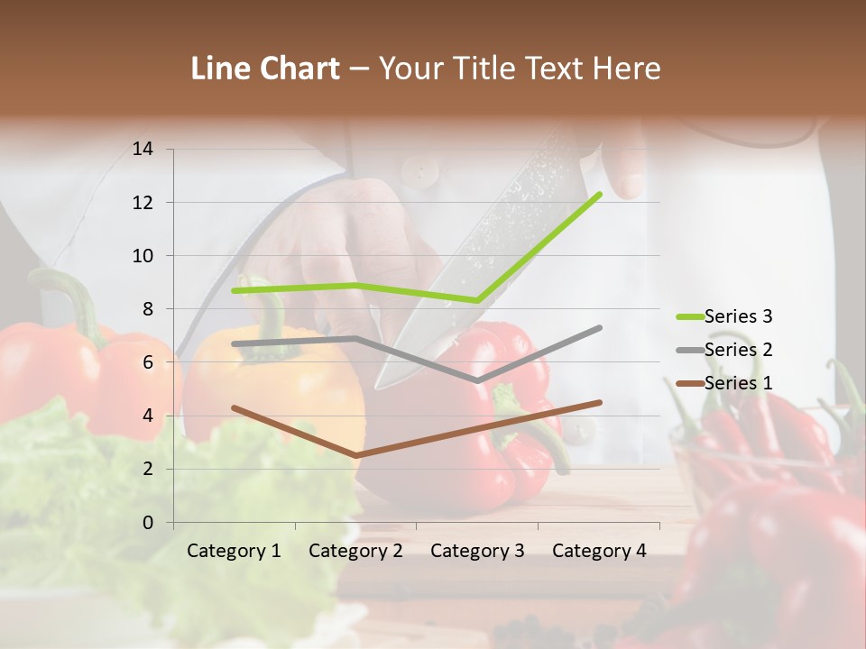 Indoors Foodstuff Vegs PowerPoint Template