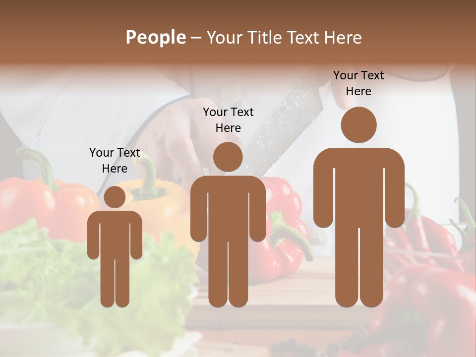 Indoors Foodstuff Vegs PowerPoint Template