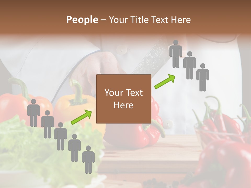 Indoors Foodstuff Vegs PowerPoint Template