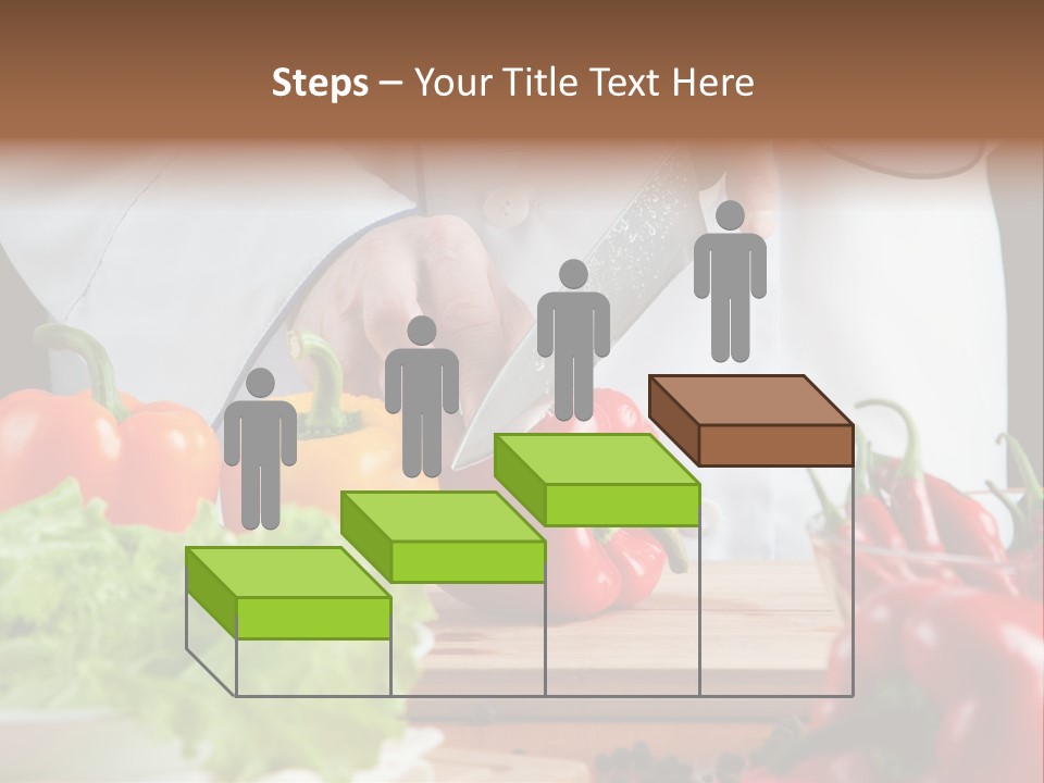 Indoors Foodstuff Vegs PowerPoint Template