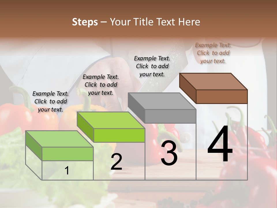 Indoors Foodstuff Vegs PowerPoint Template