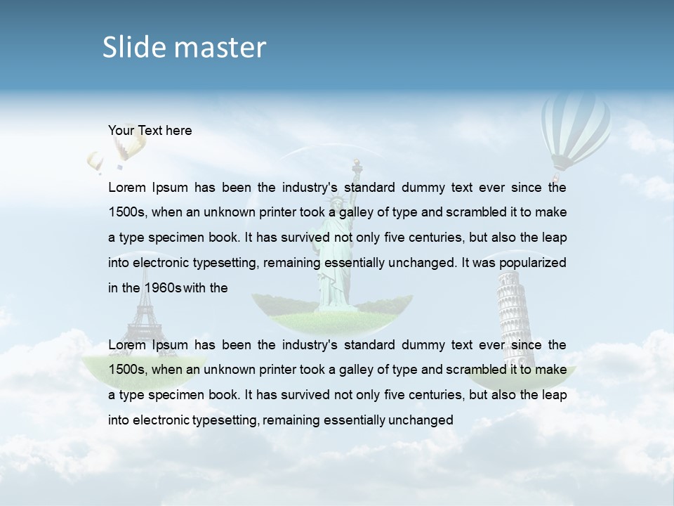 Colosseum Style Conceptual PowerPoint Template