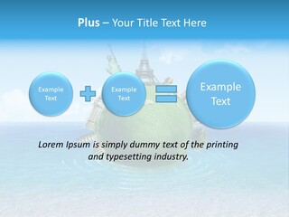 Album Conceptual Ballons PowerPoint Template
