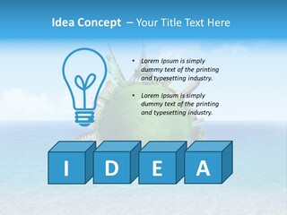 Album Conceptual Ballons PowerPoint Template