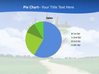 Retro City Isolated PowerPoint Template