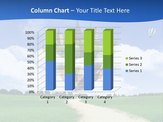 Retro City Isolated PowerPoint Template