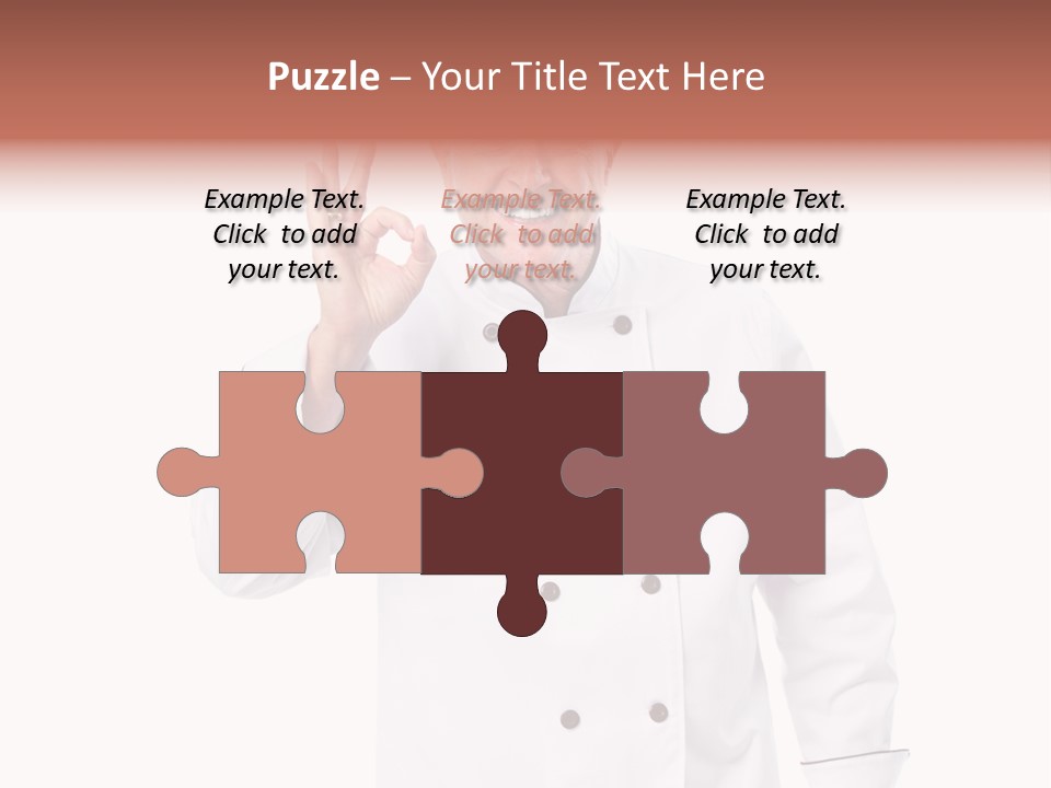 Hat Male Cook PowerPoint Template