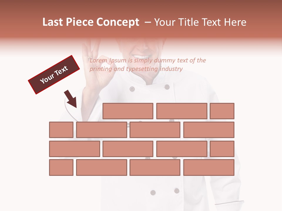 Hat Male Cook PowerPoint Template