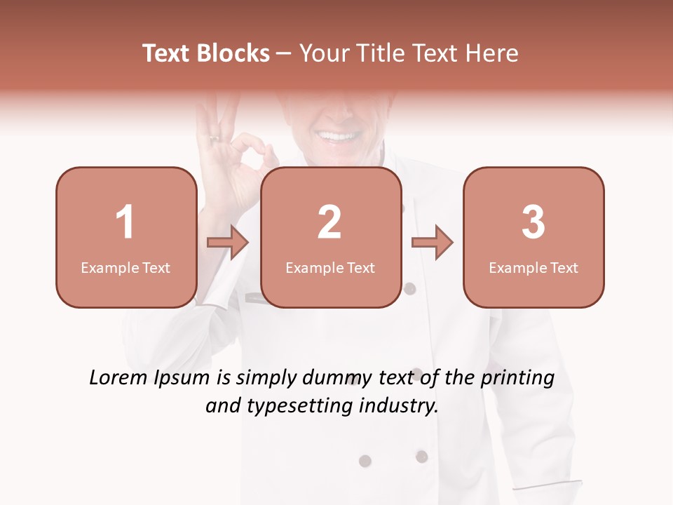 Hat Male Cook PowerPoint Template