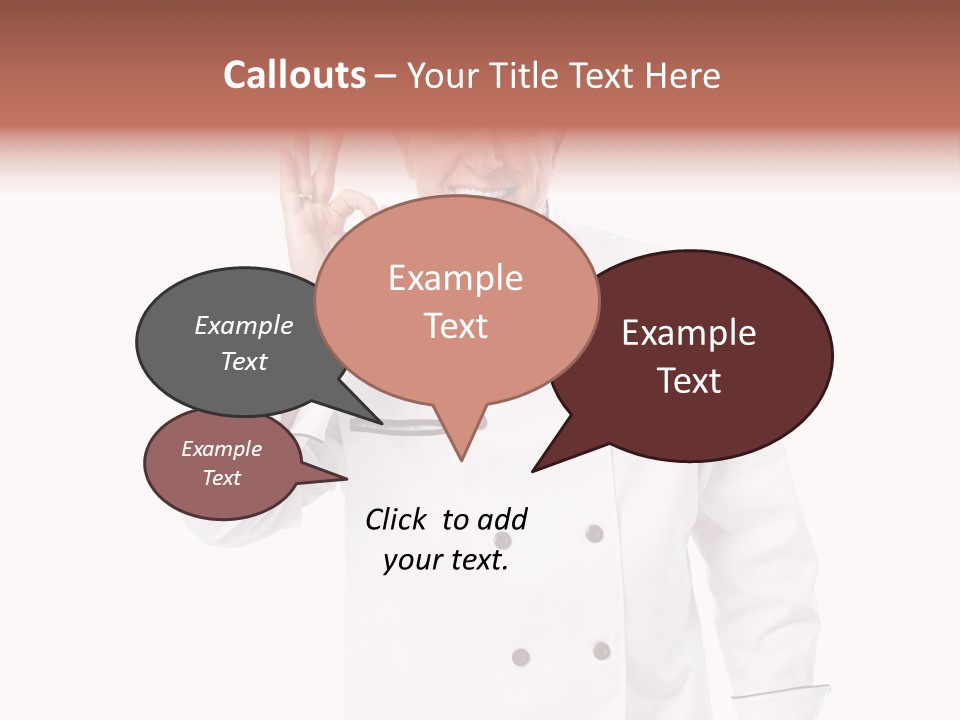 Hat Male Cook PowerPoint Template