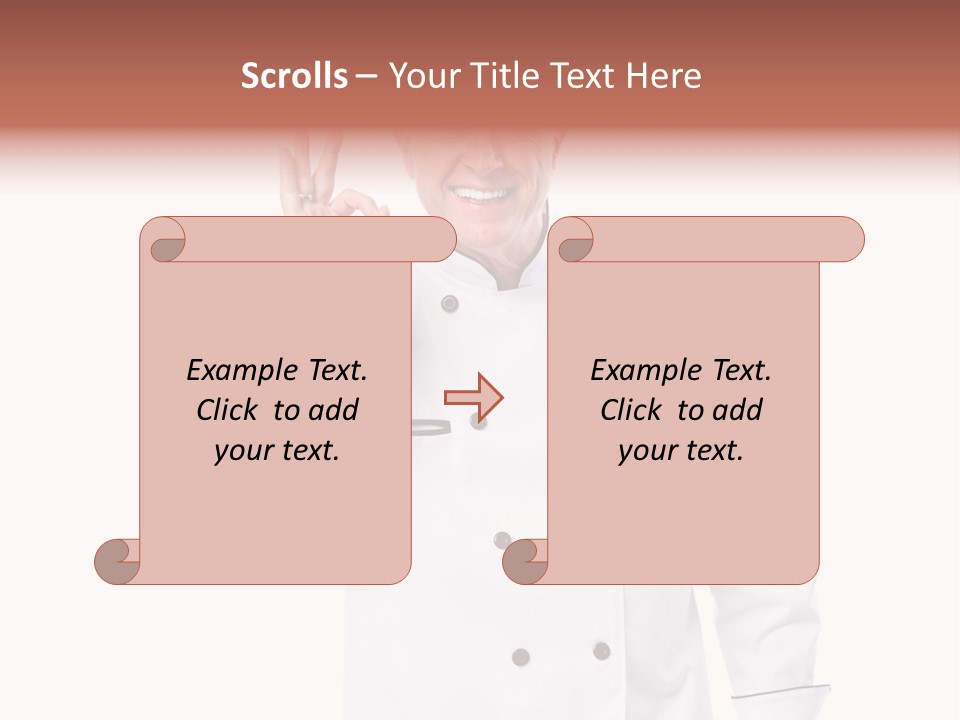 Hat Male Cook PowerPoint Template