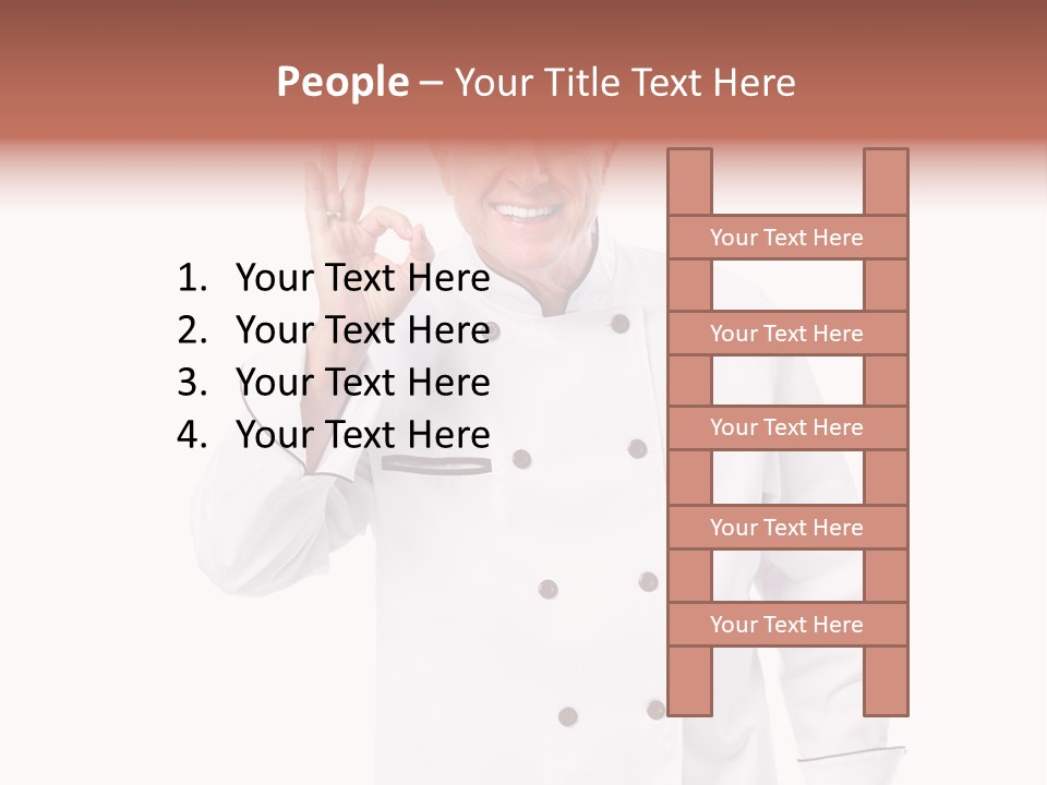 Hat Male Cook PowerPoint Template