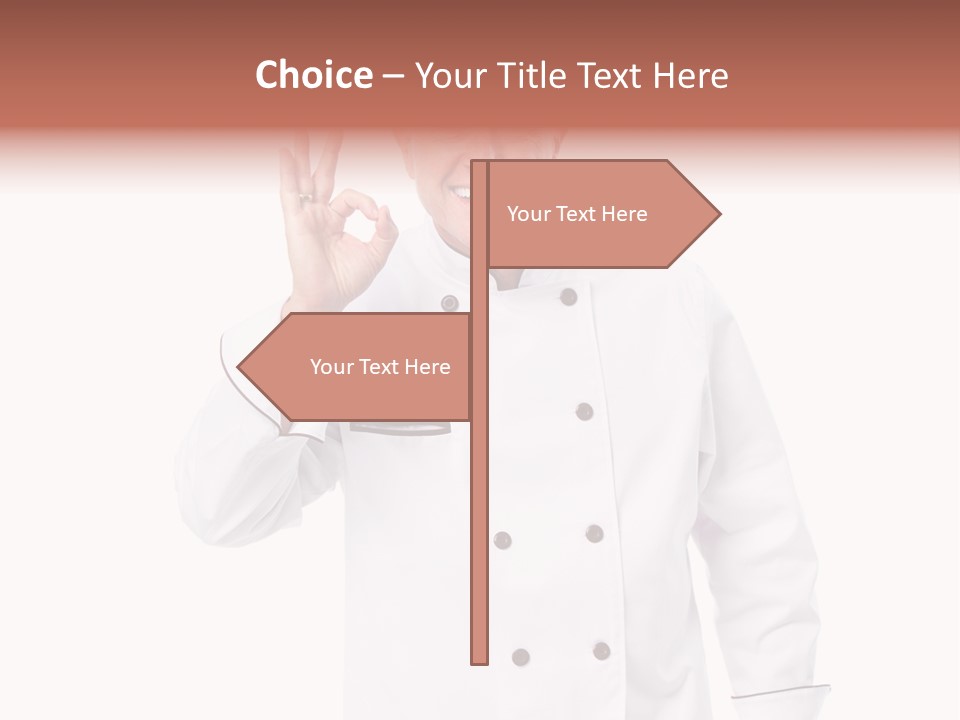 Hat Male Cook PowerPoint Template