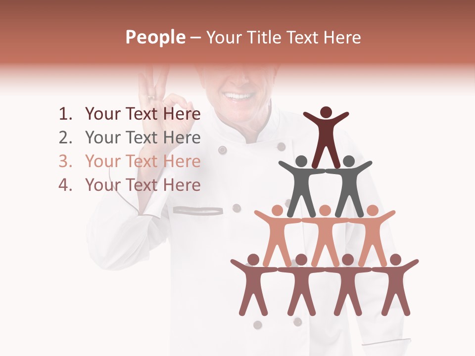 Hat Male Cook PowerPoint Template