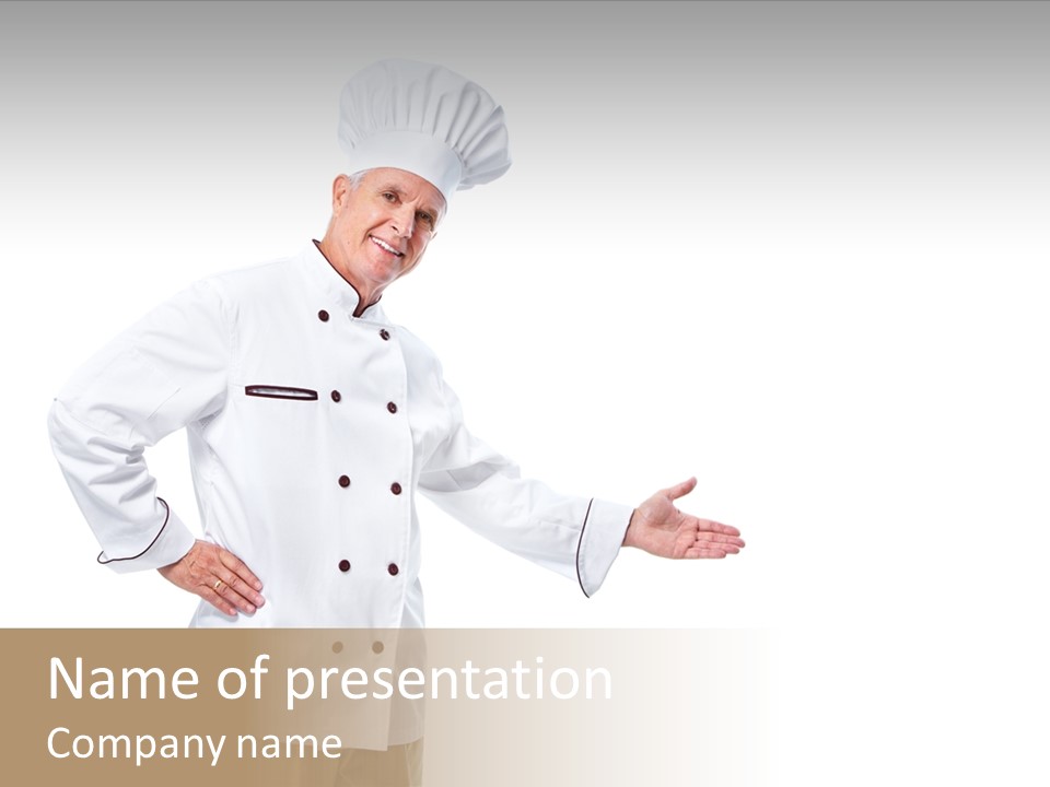 Staff Gourmet People PowerPoint Template