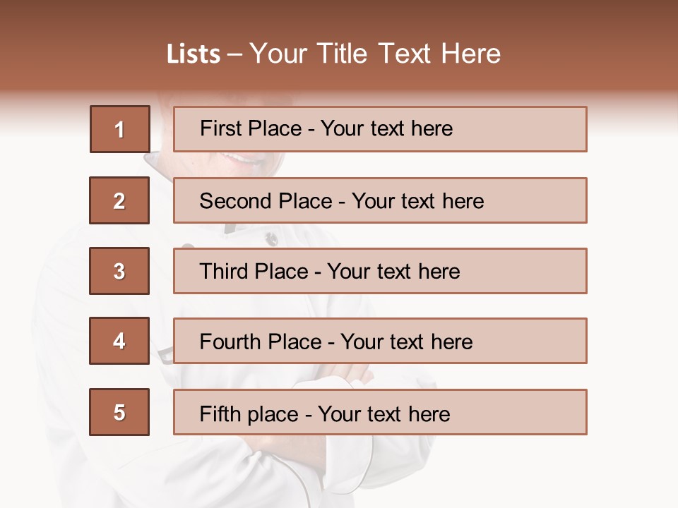 Recipe Hat Male PowerPoint Template