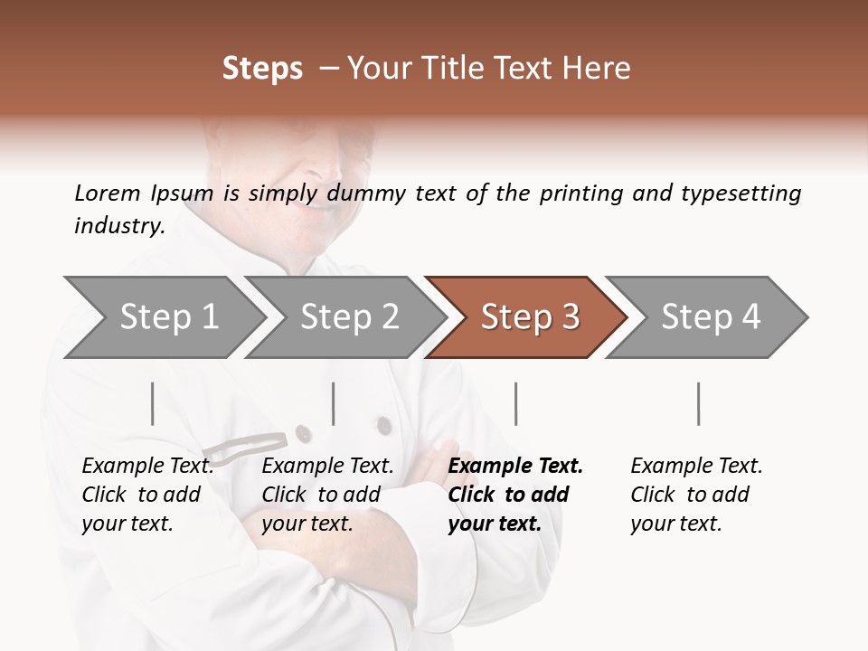 Recipe Hat Male PowerPoint Template