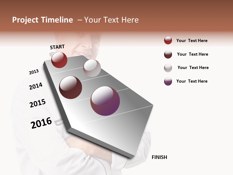 Recipe Hat Male PowerPoint Template