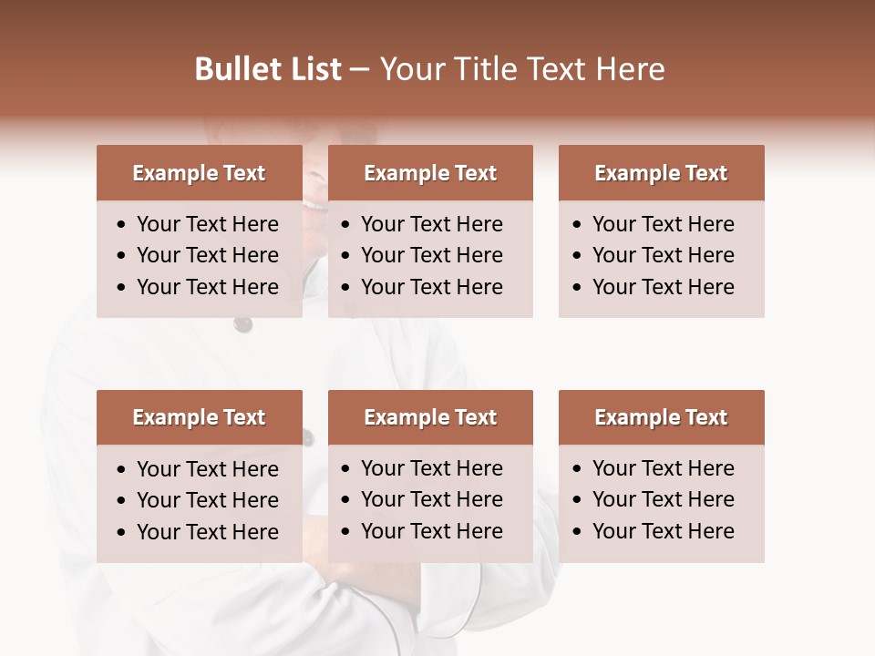 Recipe Hat Male PowerPoint Template
