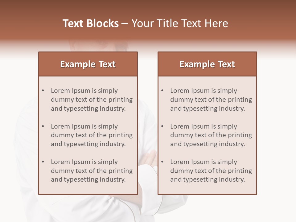 Recipe Hat Male PowerPoint Template