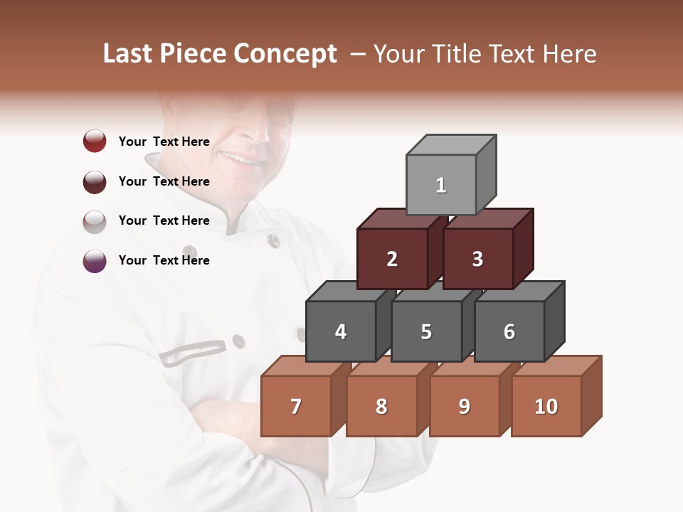 Recipe Hat Male PowerPoint Template