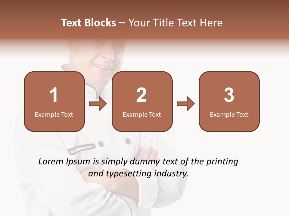Recipe Hat Male PowerPoint Template