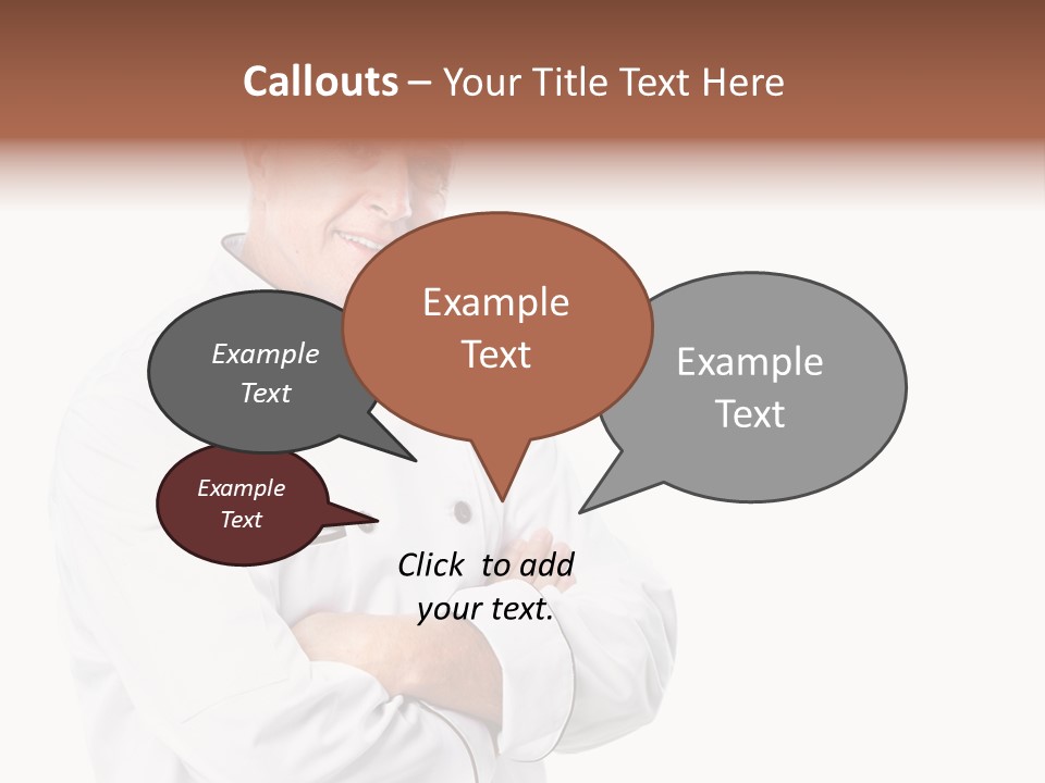 Recipe Hat Male PowerPoint Template