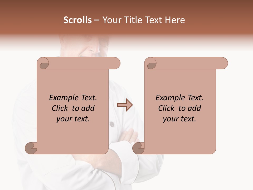 Recipe Hat Male PowerPoint Template