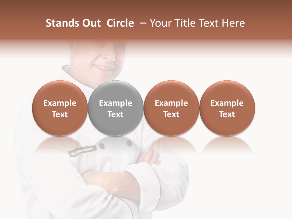 Recipe Hat Male PowerPoint Template