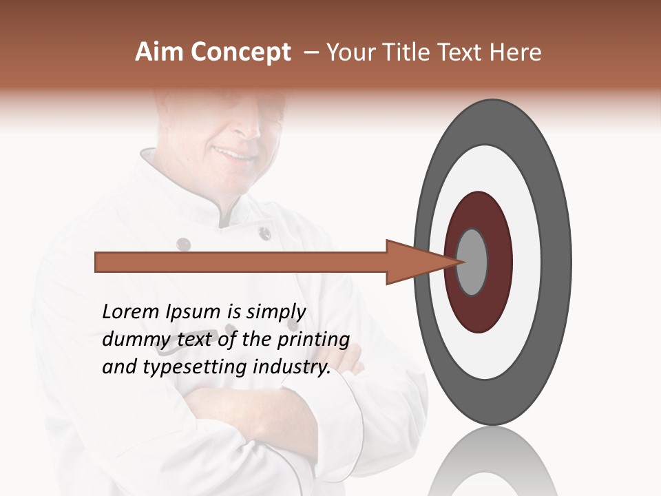 Recipe Hat Male PowerPoint Template